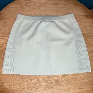 adidas x IVY PARK Logo Knit Mini Skirt Green Tint Size Women’s 1X